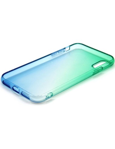 COUVERTURE SOUPLE SEMI-TRANSPARENTE DOUBLE COULEUR OMBRÉE