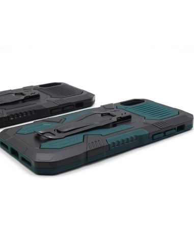 REINFORCED EDGES HARD COVER CASE WITH HOLDER HOOK