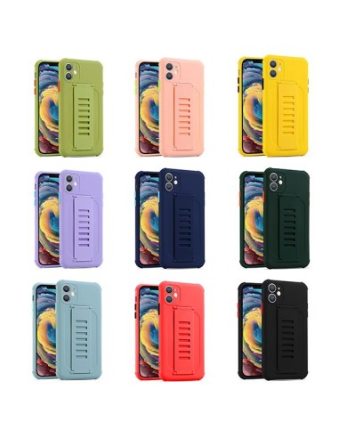 TONGUE KICKSTAND SOFT TOUCH COVER CASE