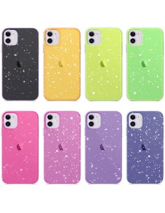 DOUBLE LAYER AND COLOR SPLASH HARD COVER CASE