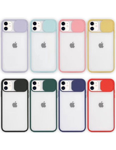 SEMIHARD SEMICLEAR COVER CASE WITH LENS PROTECTION