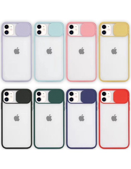 HOUSSE SEMI-TRANSPARENTE SEMI-RIGIDE AVEC PROTECTION DE L'APPAREIL PHOTO