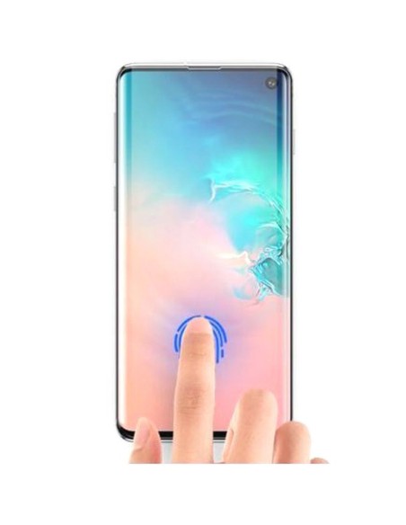 VOLLVERKLEBTES GEHÄRTETES GLAS GEBOGENES DISPLAY ÜBERLEGEN