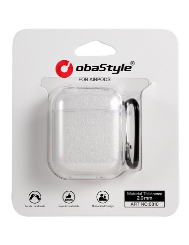 CUSTODIA PROTETTIVA TRASPARENTE PER AURICOLARI WIRELESS