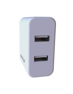 CHARGEUR AVEC CABLE V8 DUAL PORT USB 2.1A 2