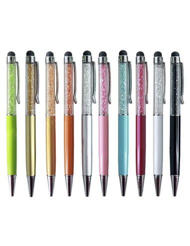 WRITE AND TOUCH PEN WITH RHINESTONES