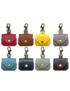 PROTECTIVE PU LEATHER CASE FOR WIRELESS EARPHONES