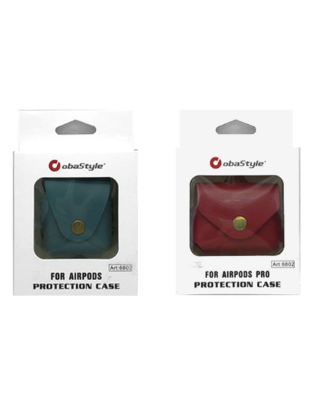 ÉTUI DE PROTECTION EN ÉCO-CUIR POUR ÉCOUTEURS SANS FIL