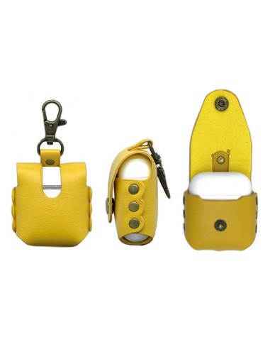 CUSTODIA PROTETTIVA IN ECOPELLE PER AURICOLARI WIRELESS