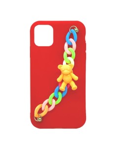 MATTE FINISH SOFT COVER CASE WITH CHARMS