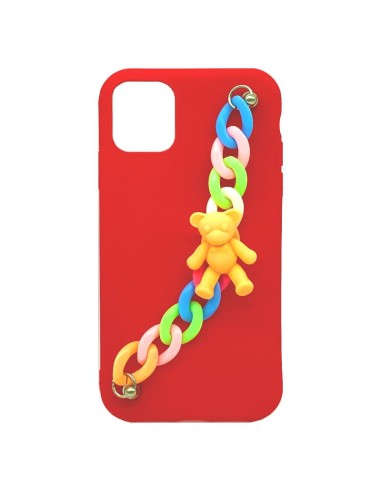 MATTE FINISH SOFT COVER CASE WITH CHARMS