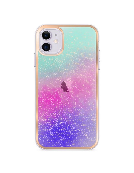 CHROME-PLATED ABSTRACT DESIGN HARD COVER CASE