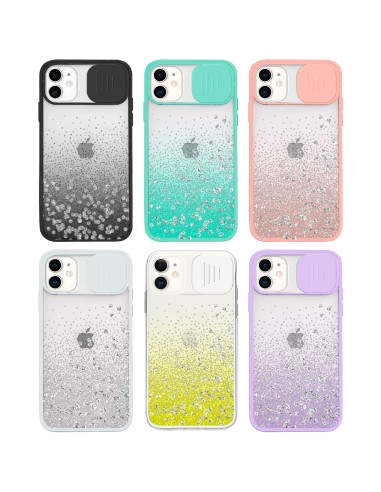 RHINESTONES HARD AND CLEAR COVER CASE WITH LENS PROTECTION