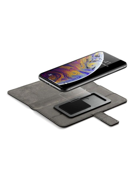 CUSTODIA A LIBRO UNIVERSALE CHIUSURA MAGNETICA E SLIDER ADESIVO