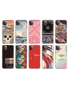 ASSORTED GRAPHIC DESIGNS GLOSSY FINISH HARD COVER CASE