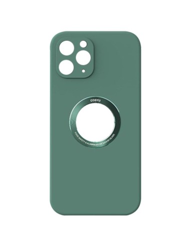 COVER MORBIDA EFFETTO SOFT TOUCH CON FORO LOGO