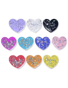 MULTIFUNCTION AND MULTICOLOR HEART-SHAPED EXPANDING STAND HOLDER