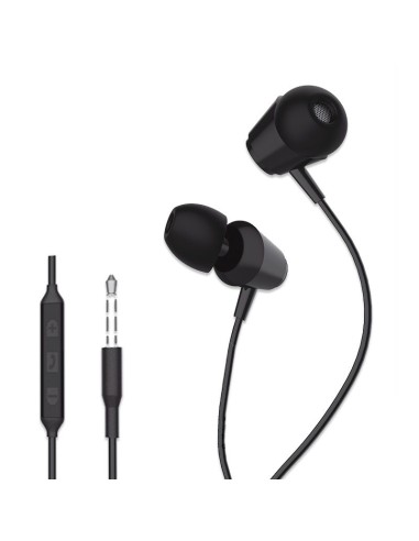 AURICOLARI IN-EAR CONNETTORE JACK 3,5MM CON GOMMINI