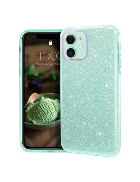 DOUBLE LAYER AND GLITTER HARD COVER CASE