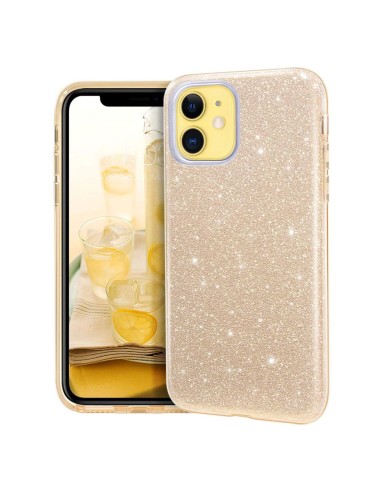 DOUBLE LAYER AND GLITTER HARD COVER CASE
