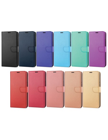 CUSTODIA A LIBRO CHIUSURA CLIP MAGNETICA