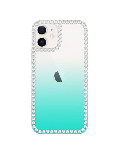 COUVERTURE SOUPLE TRANSPARENTE AVEC EFFET DÉGRADÉ ET STRASS