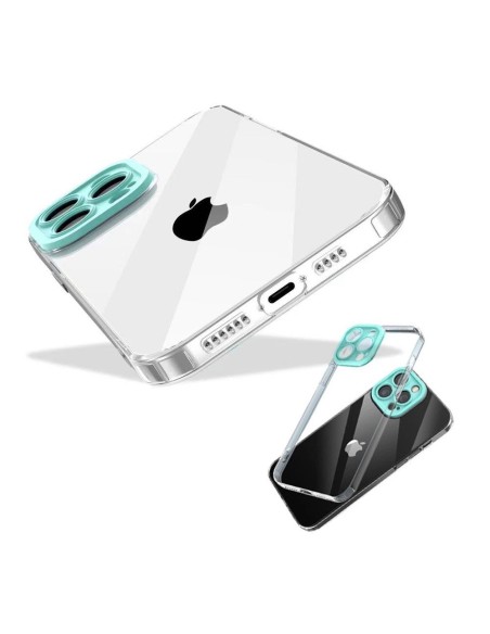 SOFT CLEAR COVER CASE WITH REMOVABLE LENS PROTECTION