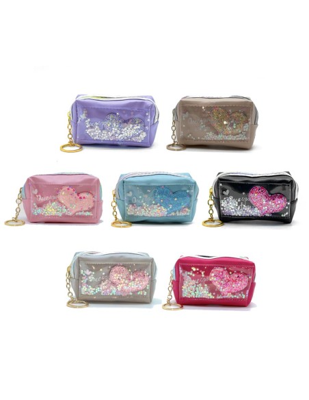 HEART DESIGN PROTECTIVE POUCH FOR STORAGE
