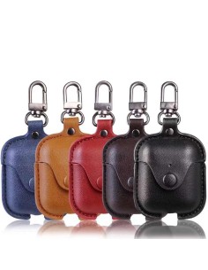 PROTECTIVE PU LEATHER CASE FOR WIRELESS EARPHONES 2