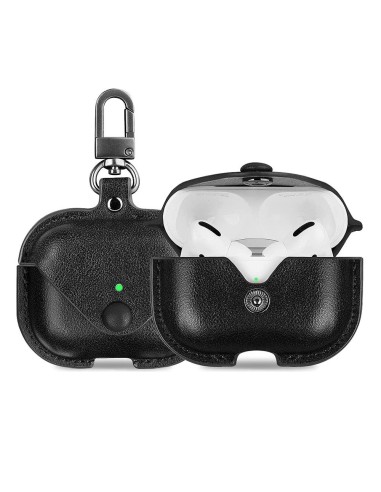 ÉTUI DE PROTECTION EN ÉCO-CUIR POUR ÉCOUTEURS SANS FIL
