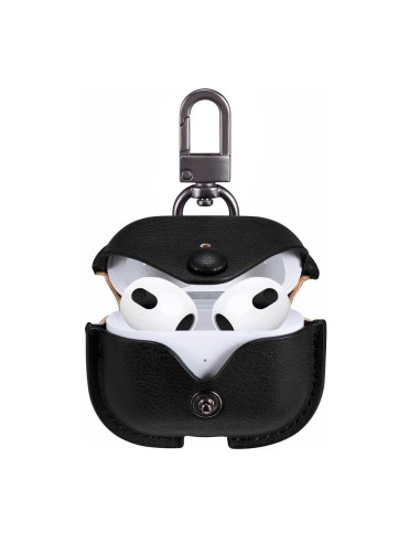 PROTECTIVE PU LEATHER CASE FOR WIRELESS EARPHONES