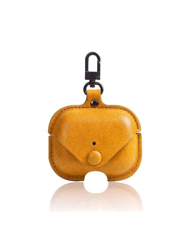 ÖKO-LEDER-SCHUTZHÜLLE FÜR KABELLOSE OHRHÖRER