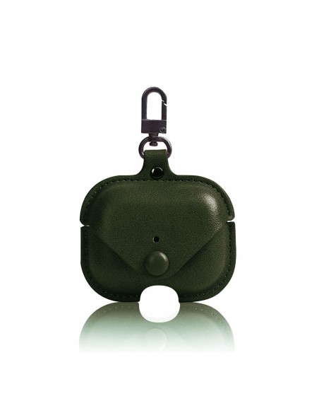 PROTECTIVE PU LEATHER CASE FOR WIRELESS EARPHONES