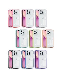 CLEAR SEMIHARD COVER CASE WITH INTEGRATED BUMPER 2