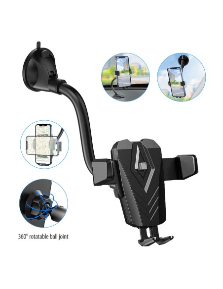 UNIVERSAL CAR HOLDER WITH SUCTION CUP