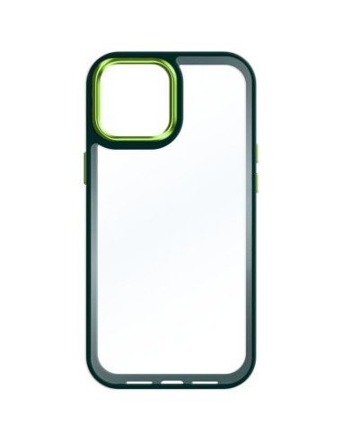 HARD CLEAR COVER CASE WITH CHROME-PLATED REMOVABLE LENS PROTECTION