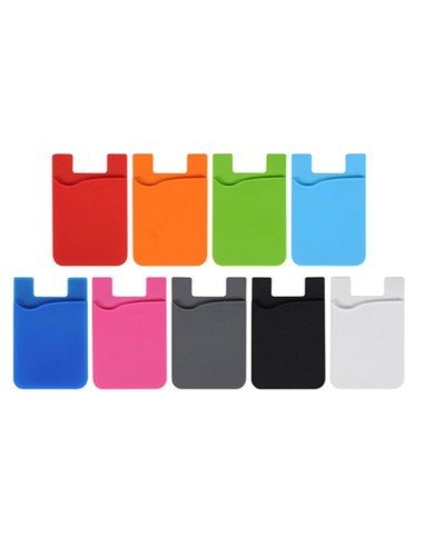 PORTE-CARTES ADHÉSIF EN SILICONE