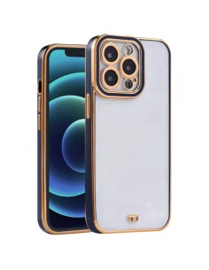 CHROME-PLATED CLEAR SOFT COVER CASE