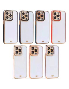 CHROME-PLATED CLEAR SOFT COVER CASE 2