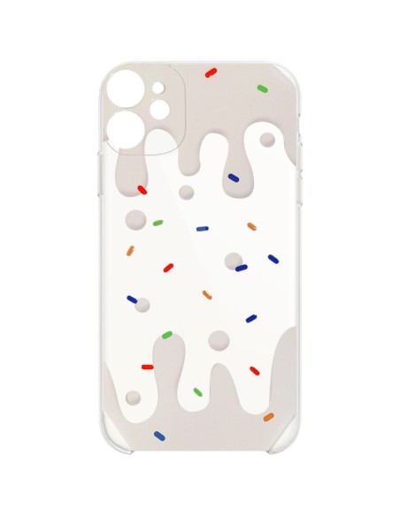 ICE CREAM PRINT SEMIHARD CLEAR COVER CASE