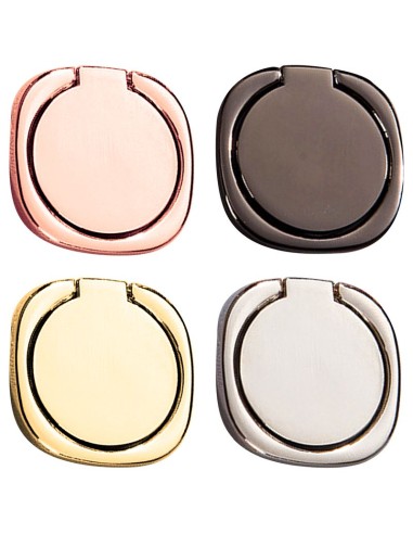 REMOVABLE MAGNETIC CHROME-PLATED RING SUPPORT