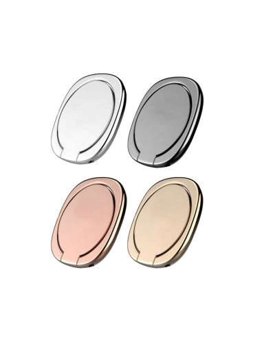 SUPPORTO AD ANELLO RIMOVIBILE MAGNETICO CROMATO