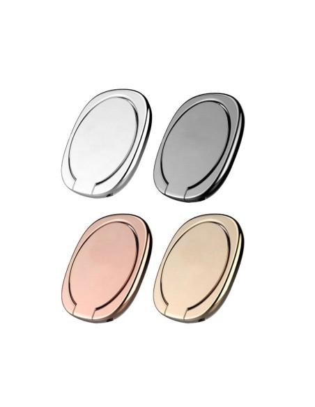 SUPPORTO AD ANELLO RIMOVIBILE MAGNETICO CROMATO