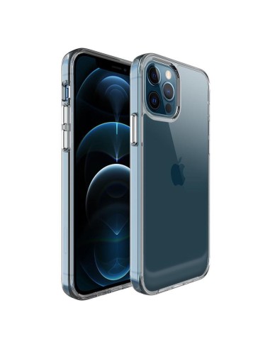 CHROME-PLATED BUTTONS CLEAR SEMIHARD COVER CASE