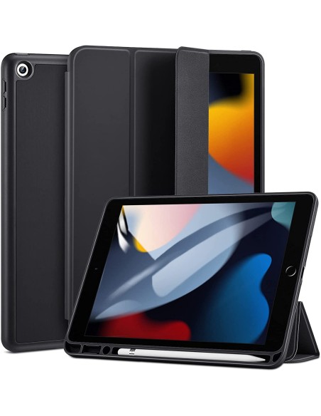 ÉTUI PLIANT POUR TABLETTE AVEC COMPARTIMENT POUR STYLO