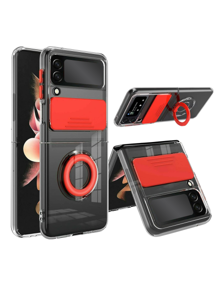 HOUSSE SOUPLE AVEC PROTECTION DE L'APPAREIL PHOTO ET PORTE-BAGUES INTÉGRÉ