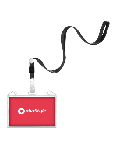 HARD CARD HOLDER WITH NECK STRAP